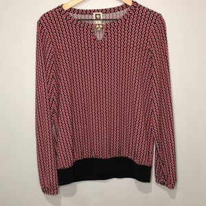 Anne Klein Long Sleeve Blouse